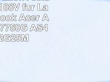 INTENSILO LiIon Akku 9000mAh 108V für Laptop Notebook Acer Aspire 7750 7750G