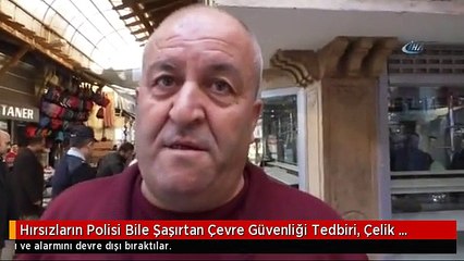 Hırsızların Polisi Bile Şaşırtan Çevre Güvenliği Tedbiri, Çelik Kasaya Takıldı