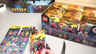 Лего Бэтмен минифигурки по фильму LEGO Batman Movie. Смотреть Обзор LEGO 71017
