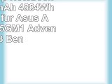 MTEC Laptop Notebook Akku 4400mAh 4884Wh 108V111V für Asus A9 AS62FM945GM1 Advent 7093