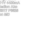 Hochleistungs LiIon Akku 108V111V  4400mAh ersetzt Medion Akoya E6215 E6217 P6625