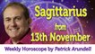 Sagittarius Weekly Horoscope from 13th November - 20th November 2017
