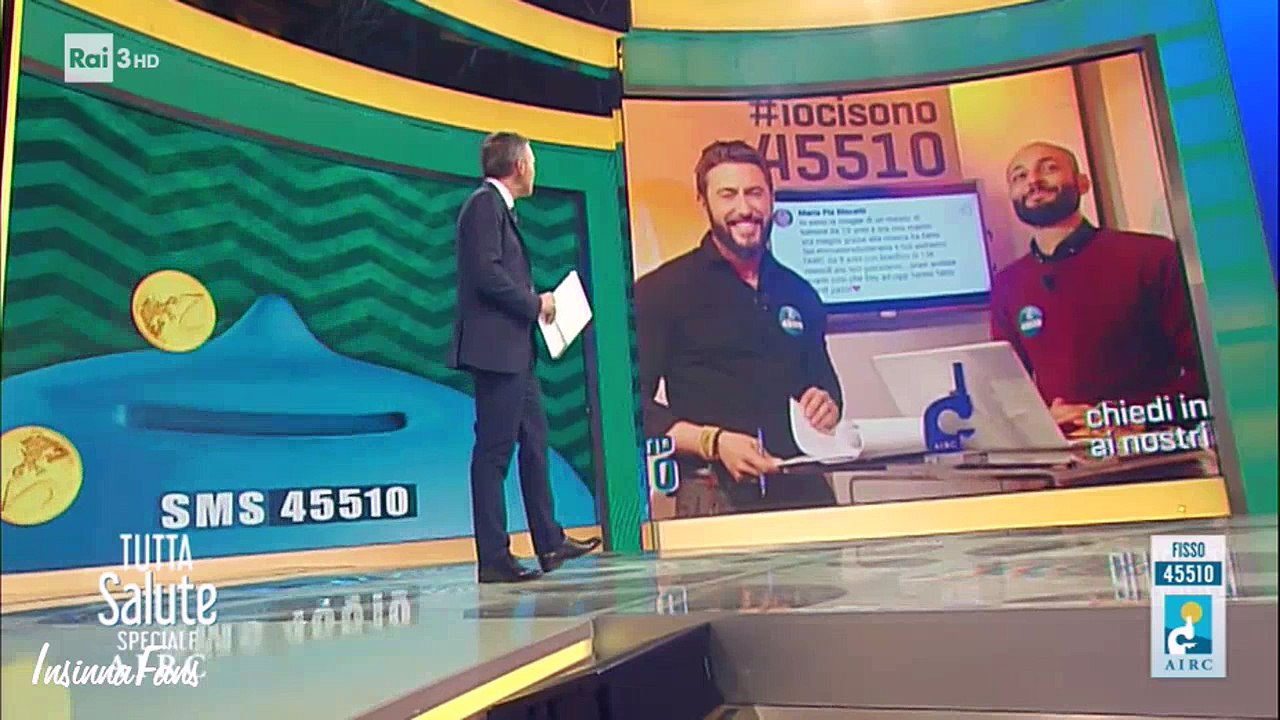 Flavio Insinna per AIRC (5-11-17)