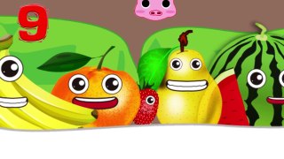 Ten In The Bed Fruits ver.| Learn Fruits | Children Nursery Rhyme | Kids Songs | Baby Puff Puff