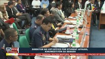 Direktor ng UST-Office for Students Affairs, kinuwestiyon ng Senado