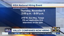 Companies hiring now in the Valley