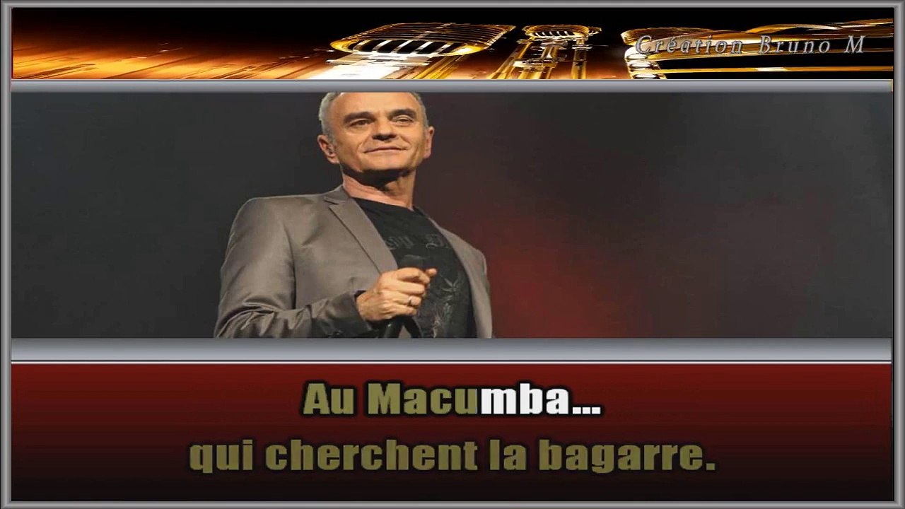 Jean-Pierre Mader - Macumba KARAOKE / INSTRUMENTAL