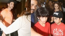 Hrithik Roshan And Sussanne Khan On A Movie Date At Juhu PVR | SPOTTED