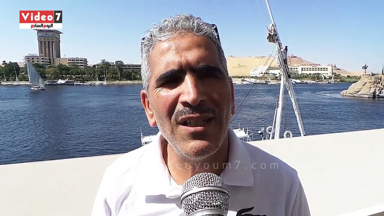 ضيوف مهرجان طيبة الدولى للفنون: "السياحة فى أسوان لا مثيل لها"