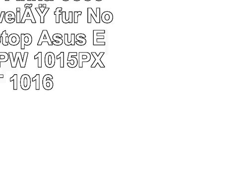 vhbw LiIon Akku 6600mAh 108V weiß für Notebook Laptop Asus Eee PC 1015PW 1015PX 1015T