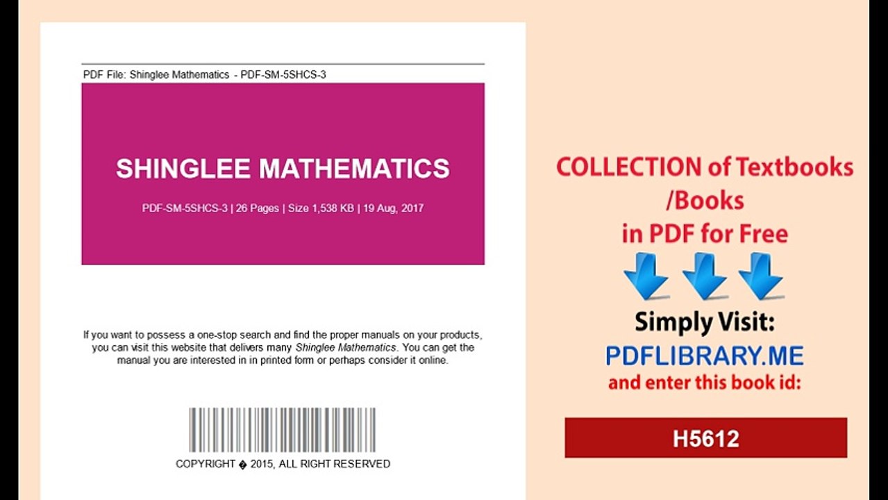 Shinglee Mathematics