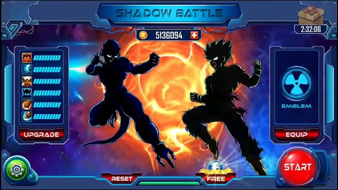 Shadow Battle : Frost Hero Full Upgrade + Emblem Review Gameplay. Terbaru..