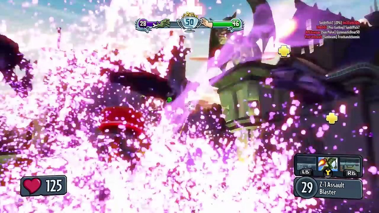 Plants vs. Zombies Garden Warfare - ZOMBIES!! Online Multiplayer - PART 3 (Xbox One)