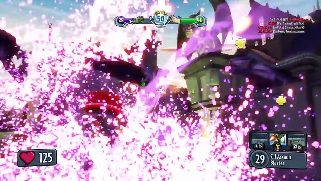 Plants vs. Zombies Garden Warfare - ZOMBIES!! Online Multiplayer - PART 3 (Xbox One)