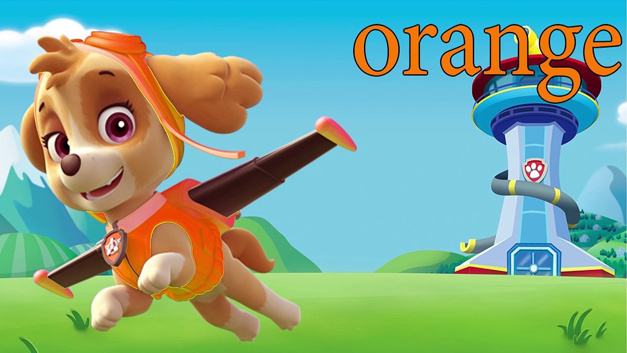 ✿ Learn Colors with Paw Patrol Skye Learning Flashy Color Animation for Baby Toddlers, Kids