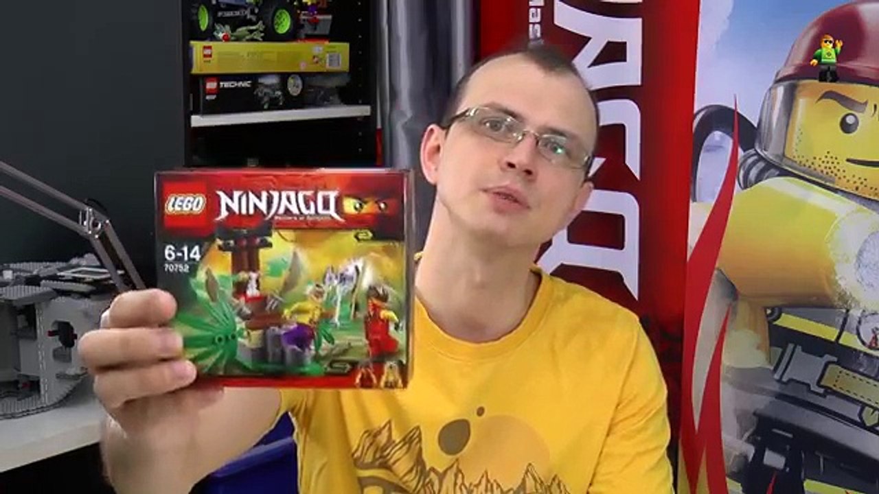 Музей ЛЕГО Обзор Ninjago 70752 Ловушка в джунглях
