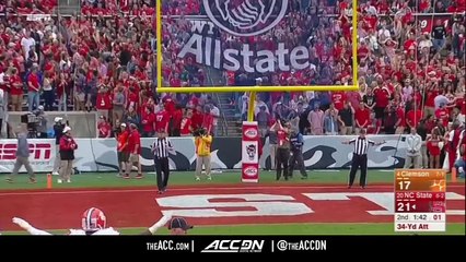 Clemson vs NC State College Football Condensed Game 2017