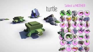Hybrid Animals Dinosaurs! (Lets Play Hybrid Animals Gameplay)