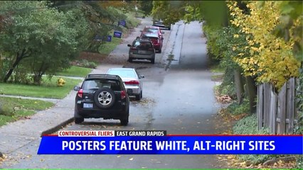 Video herunterladen: 'It's OK to Be White' Fliers Found in Michigan Neighborhood