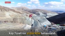 Kop Tüneli'nin yüzde 46'sı tamamlandı