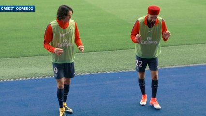 La danse du ventre de Edinson Cavani