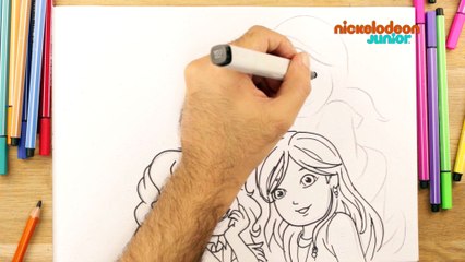1, 2, 3... Coloriage ! | Dora & Friends : tout sourire | Épisode entier | NICKELODEON JUNIOR