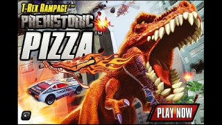 ไดโนเสาร์ปะทะรถซิ่ง โดดทิ้งดิ่งทำลายเมือง T-Rex Rampage Prehistoric Pizza (DevilMeiji)