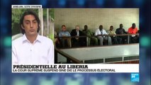 Liberia: la Cour suprême suspend sine die le processus électoral