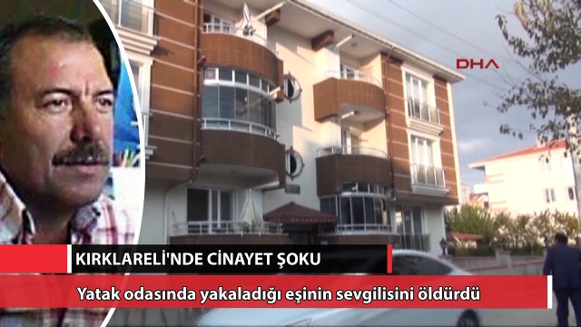 Yatak odasında yakaladığı eşinin sevgilisini öldürdü