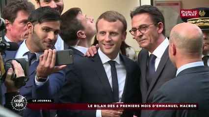 le bilan des 6 premiers mois d'Emmanuel Macron