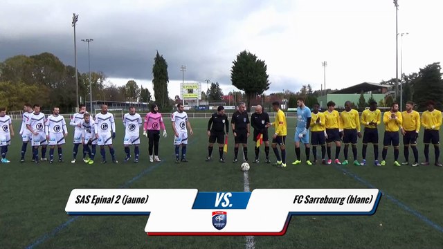 R1 Lorraine : SAS Epinal 2 - FC Sarrebourg (0-1)