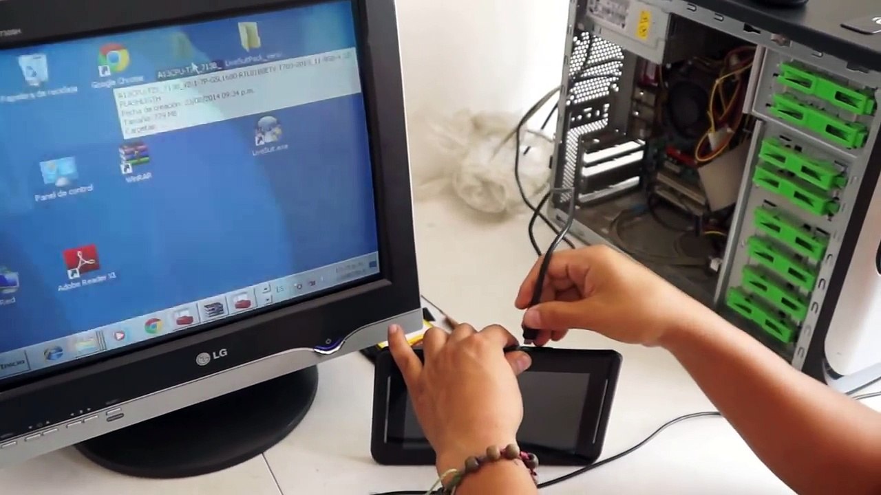 INSTALACION FIRMWARE Table china con el programa LIVESUIT PACK