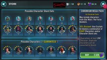 Star Wars: Galaxy Of Heroes - Massive $1500 Chromium Pack Opening Developer Account