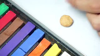 Miniature cookie polymer clay tutorial