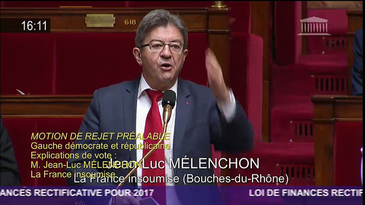 La lourde charge de Mélenchon contre le Conseil constitutionnel