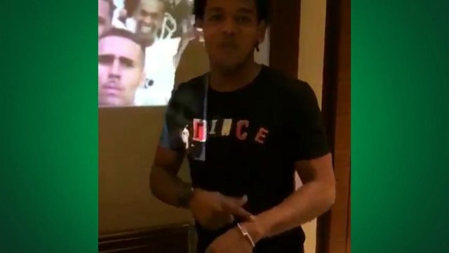 Romarinho tira sarro do Palmeiras em vídeo divulgado pelo Corinthians; veja
