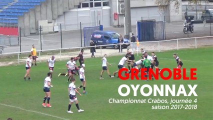 Crabos FCG - Oyonnax, le résumé vidéo