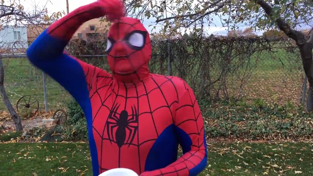 Frozen Anna & Spiderman Bubble Gum Ball Challenge Elsa Spiderman Superhero Kid Movie In Real Life