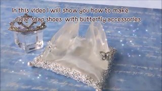 SOAP CARVING | Glass Slippers | How to make |