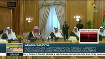 Comité anticorrupción de Arabia detiene a 11 príncipes y ministros
