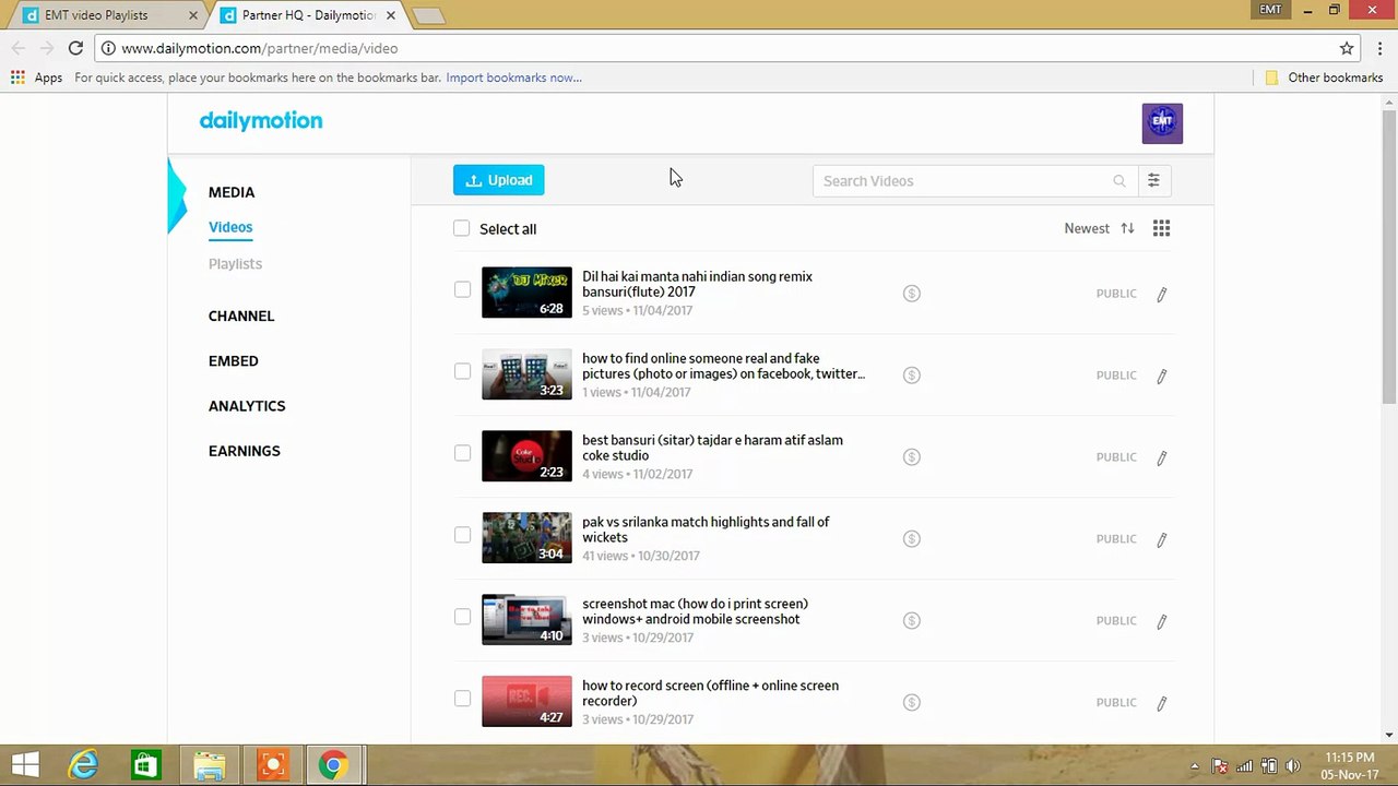 how we upload video on daily motion  updated policy