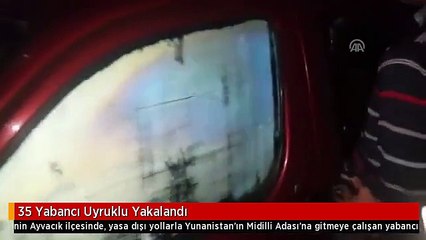 35 Yabancı Uyruklu Yakalandı