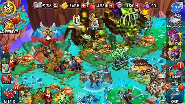 Monster Legends: Videogames maze island - Get Glitch #1