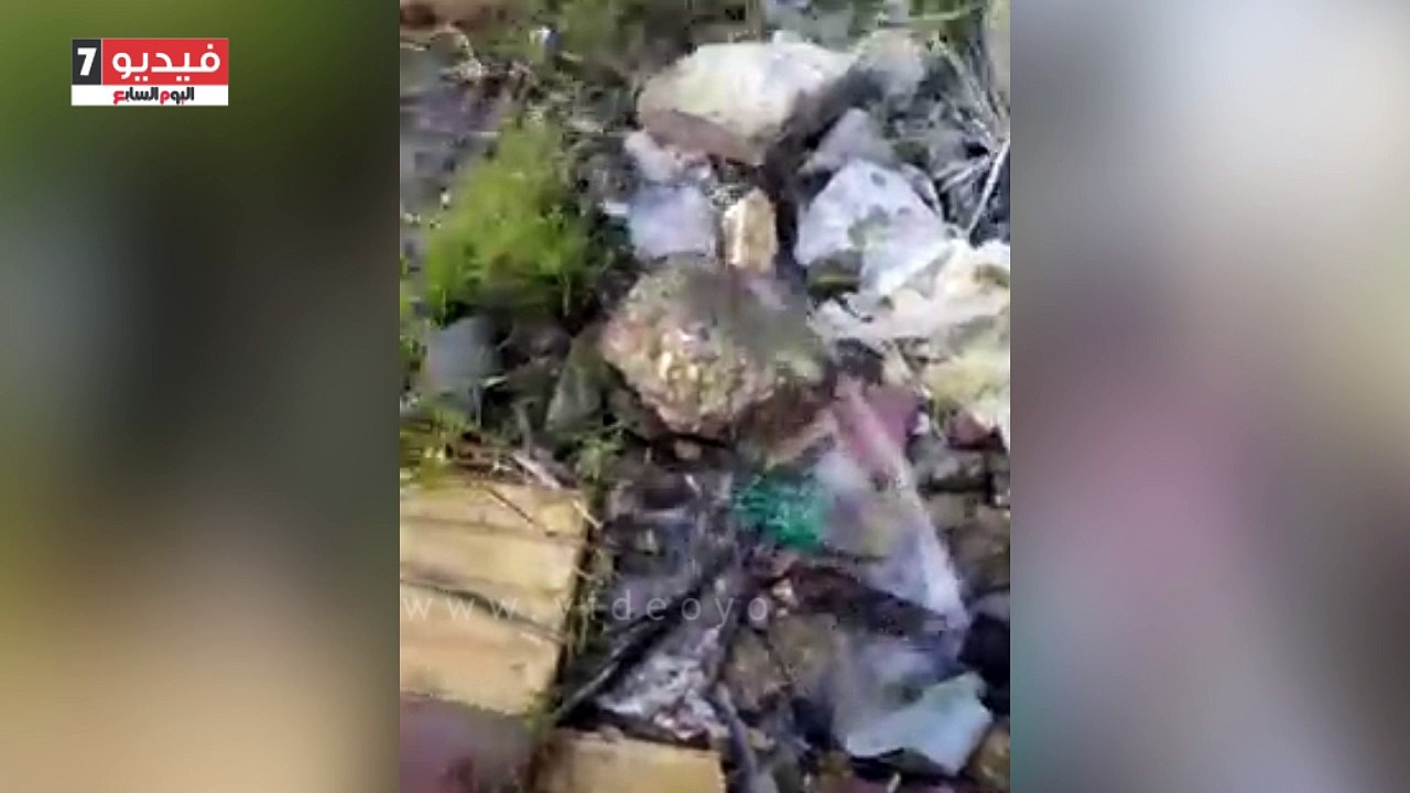 كسر ماسورة مياه بالوحدة الصحية بمدينة طيبة الجد...
