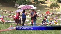 Apoyan a dolientes en Cementerio Amor Eterno
