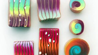 Polymer Clay Tutorial | Murrine a Spirali e Strisce | Spiral & Stripes Canes | SUBTITLES NOW!