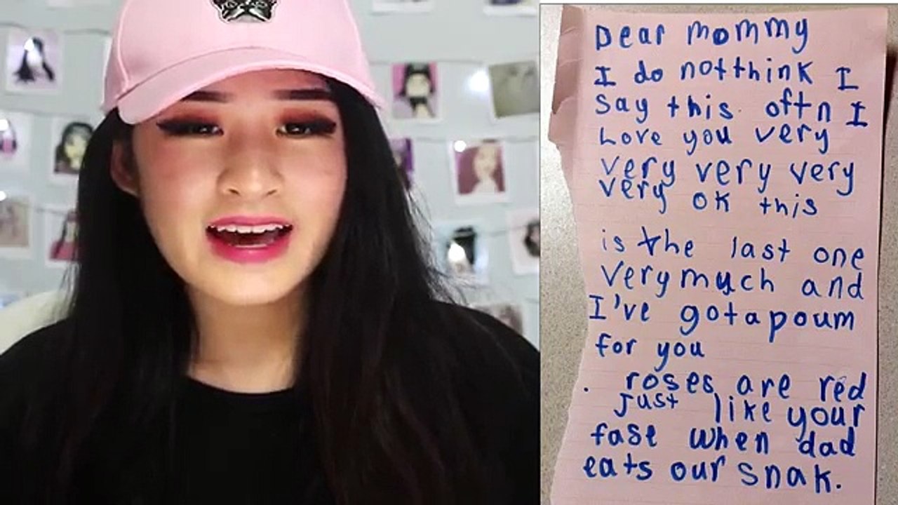REACTING TO FUNNY KID NOTES!