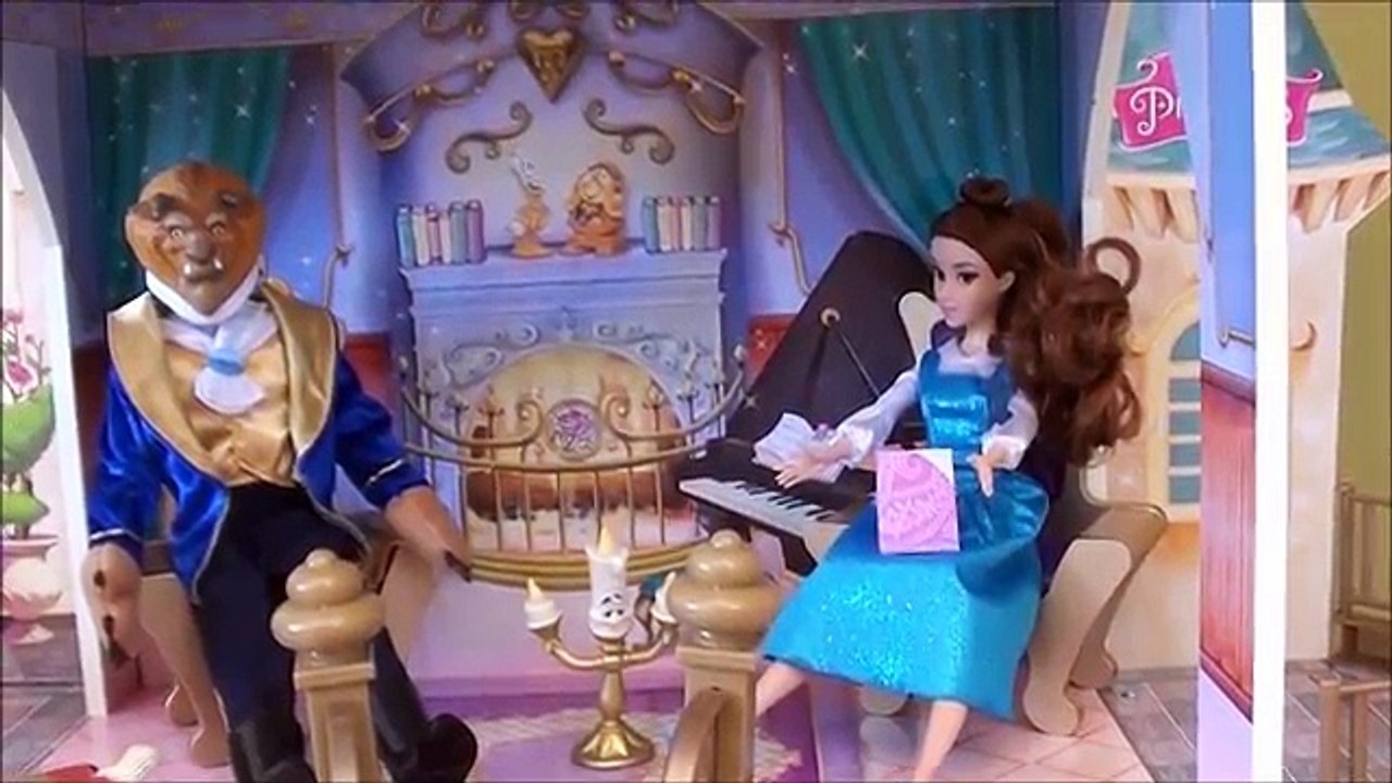 Princess Story: Beauty and the Beast, Belle, Beauty and the Beast Castle, Disney Belle Dress Set
