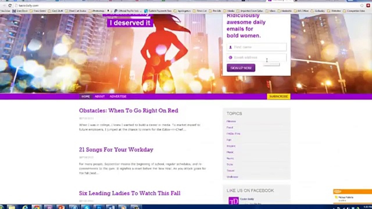 How to design a killer home page (advanced web design)