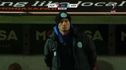 1-1 Andreas Albers Goal Denmark  1. Division - 06.11.2017 FC Fredericia 1-1 Viborg FF